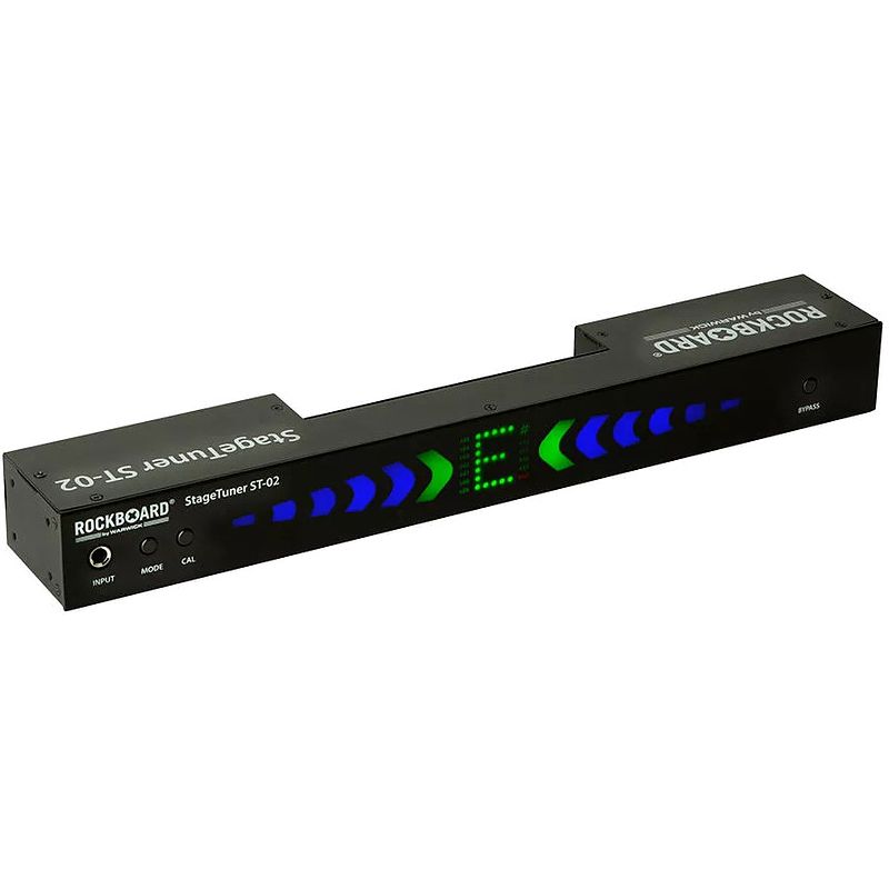 Foto van Rockboard stagetuner st-02 chromatische rack tuner