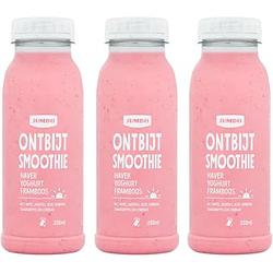 Foto van Jumbo verse ontbijt smoothie haver, yoghurt & framboos 3 x 250ml