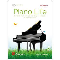 Foto van De haske piano life lesboek 1 pianoboek