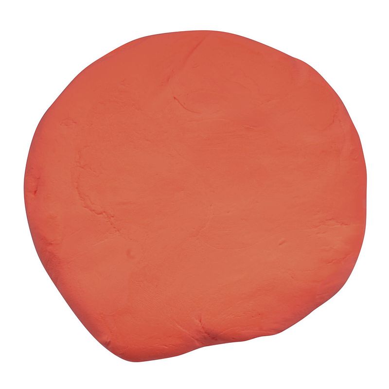 Foto van Boetseer klei oranje 50 gram - klei