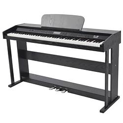 Foto van Vidaxl digitale piano met pedalen 88 toetsen zwart