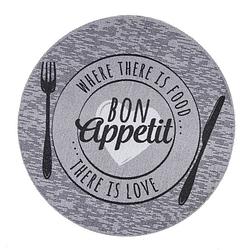 Foto van Md entree - keukenloper - cook&wash - bon appetit love - 67 cm ø