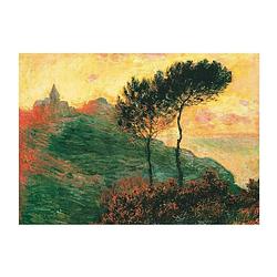 Foto van Claude monet - the church at varengeville kunstdruk 80x60cm