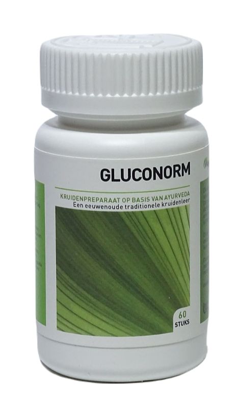 Foto van Ayurveda care gluconorm 500mg