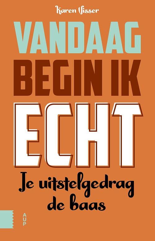 Foto van Vandaag begin ik echt - karen visser - ebook (9789048542352)