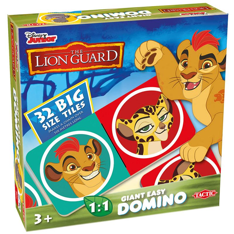 Foto van Tactic disney de leeuwenwacht giant easy domino