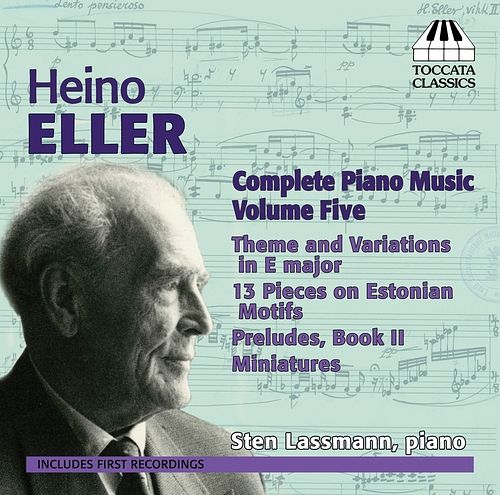 Foto van Eller: complete piano music, volume five - cd (5060113442253)