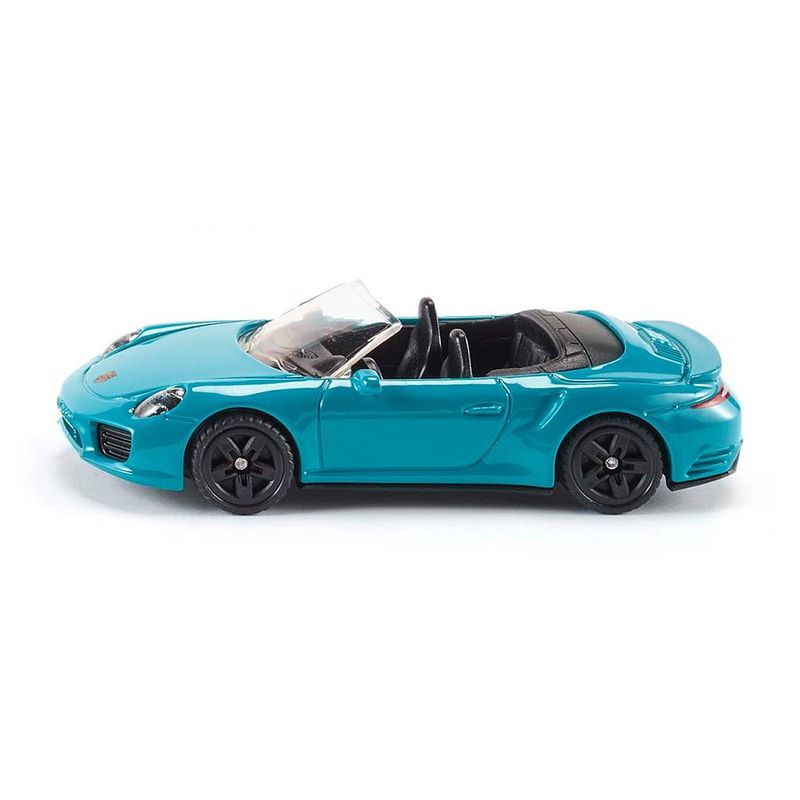 Foto van Siku sportwagen porsche 911 turbo s convertible 1:50 blauw