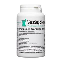 Foto van Verasupplements silymarine+ complex tabletten