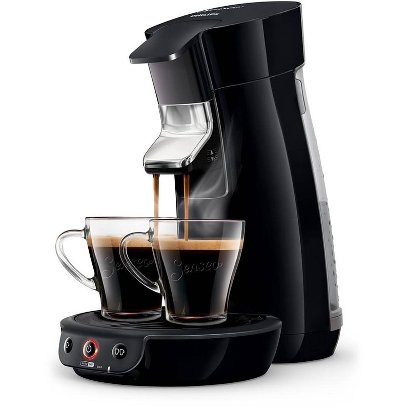 Foto van Philips senseo® viva café koffiepadmachine hd6561/60 - zwart