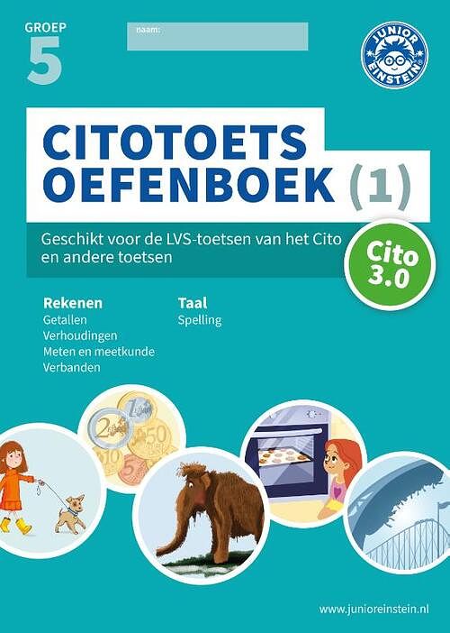 Foto van Citotoets oefenboek deel 1 groep 5 - paperback (9789493218123)