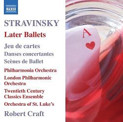 Foto van Stravinsky: jeu de cartes/danses concertantes - cd (0747313250622)