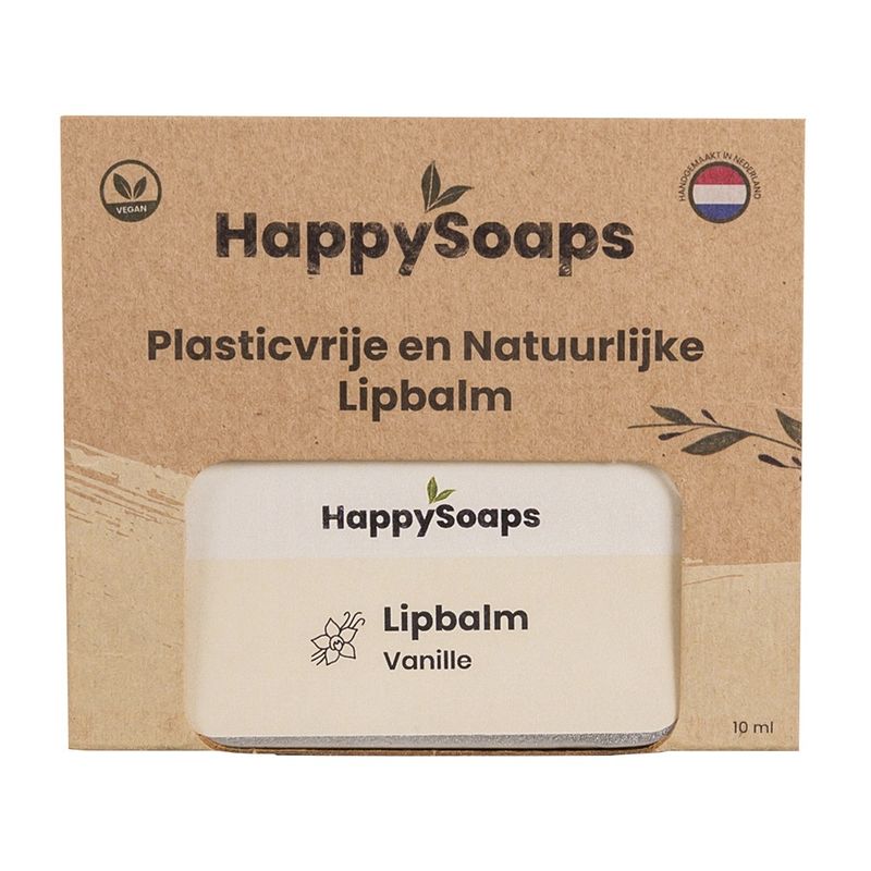 Foto van Happysoaps vanille lipbalm