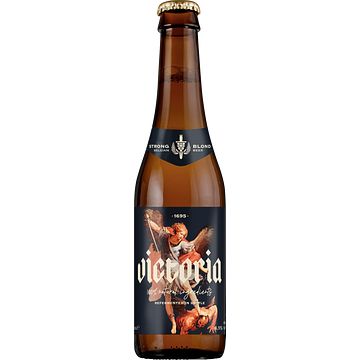 Foto van Victoria strong blonde belgisch bier fles 33cl bij jumbo