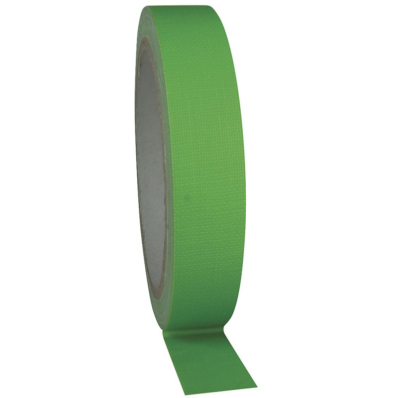 Foto van Showgear gaffa tape neon 19 mm x 25 m, groen