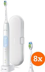 Foto van Philips sonicare protectiveclean 4500 hx6839/28 + optimal white opzetborstels (8 stuks)