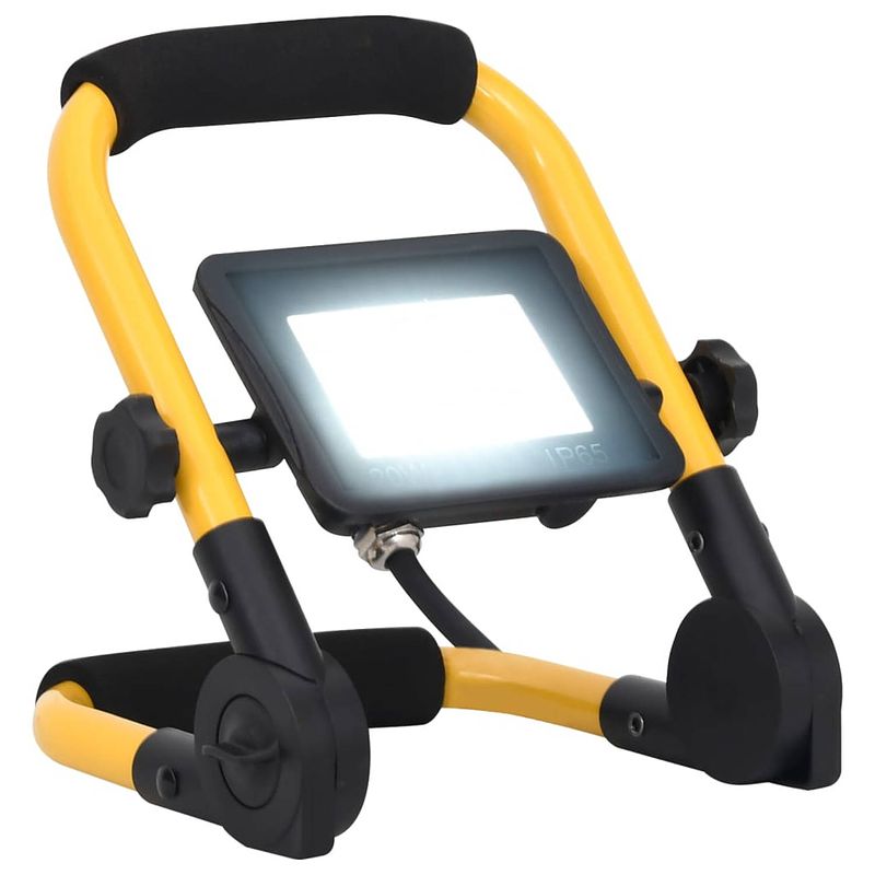 Foto van Vidaxl spotlight met handvat led 20 w koudwit