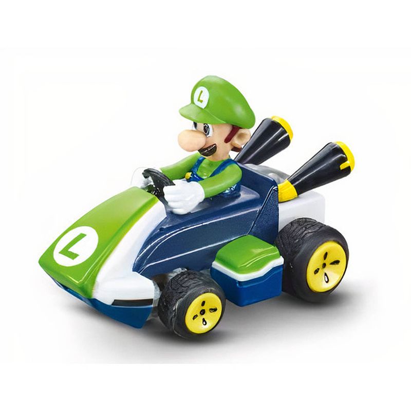 Foto van Carrera mario kart mini rc luigi 2,4ghz 7 x 4,5 cm 11-delig