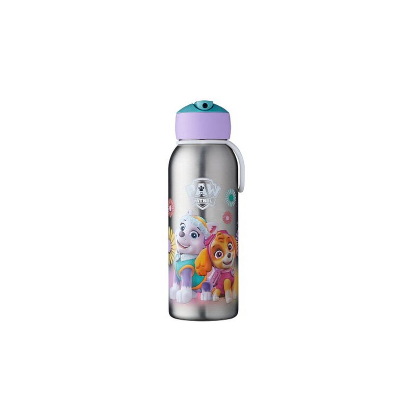 Foto van Mepal - isoleerfles flip-up campus 350 ml - paw patrol girls