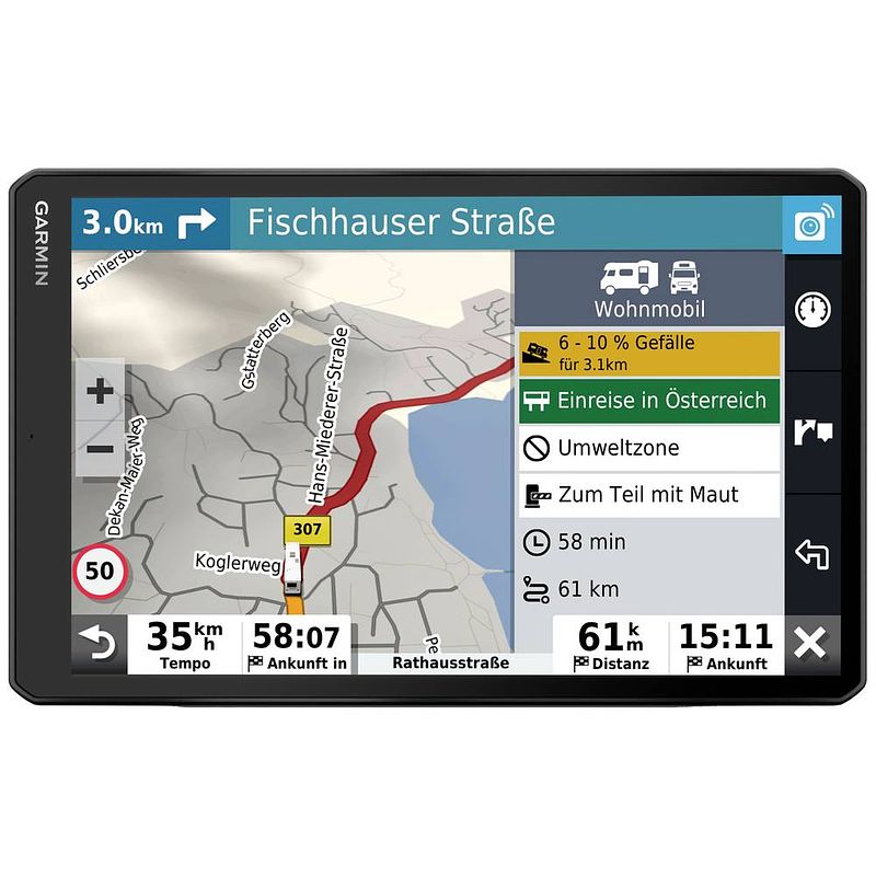 Foto van Garmin camper 1090 mt-d eu navigatiesysteem 25.7 cm 10 inch europa