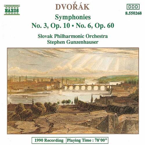 Foto van Dvorák: symphonies nos. 3 & 6 - cd (4891030502680)