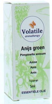 Foto van Volatile groene anijs (pimpinella anisum) 5ml