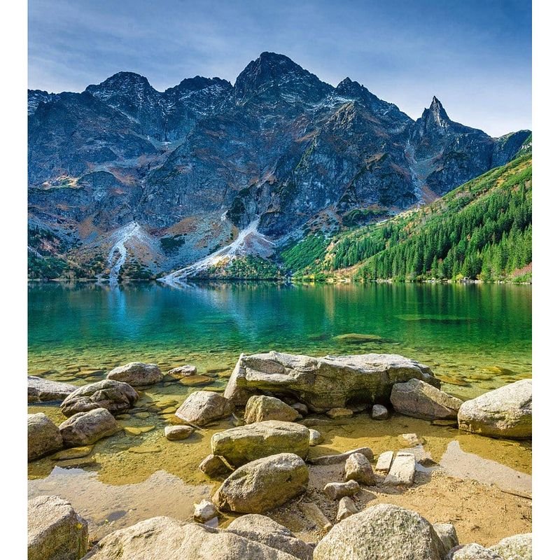 Foto van Dimex tatra mountains vlies fotobehang 225x250cm 3-banen