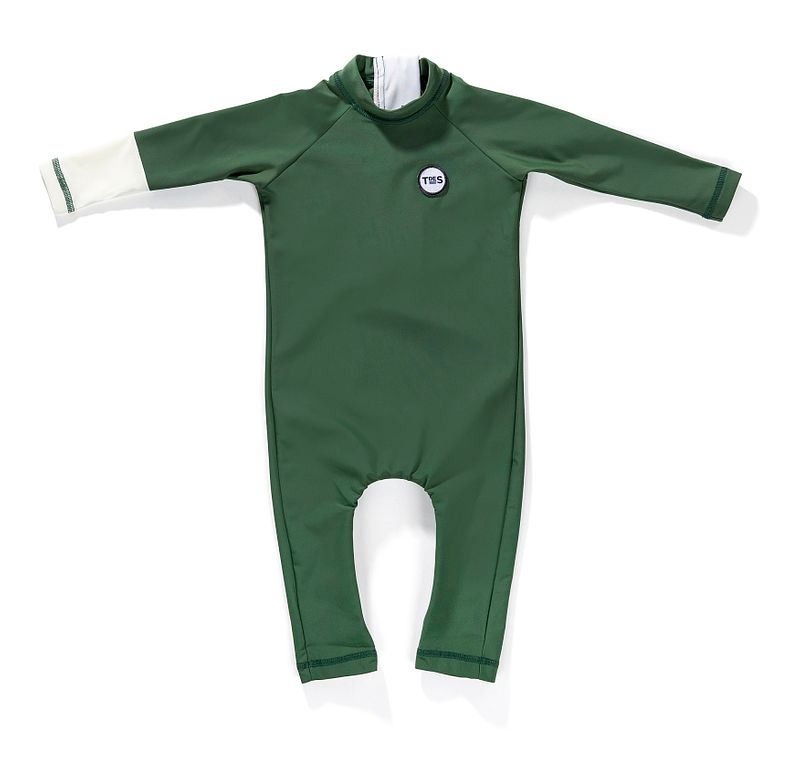 Foto van Tenue soleil uv onesie groen 6-12 mnd