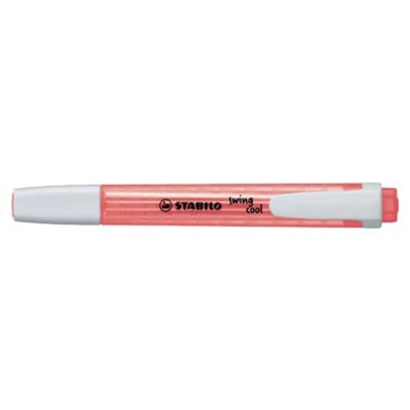 Foto van Stabilo markeerstift swing cool rood