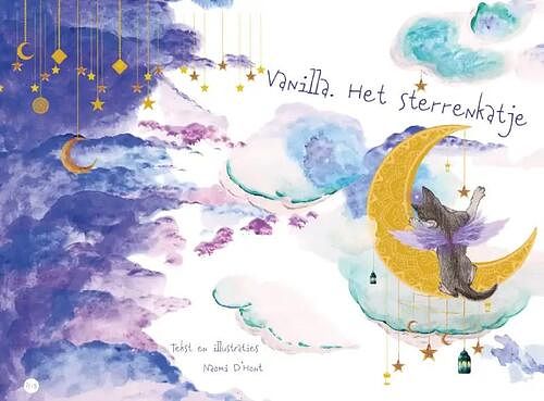 Foto van Vanilla. het sterrenkatje - naomi d'shont - hardcover (9789464894271)