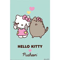 Foto van Pyramid pusheen x hello kitty love poster 61x91,5cm