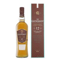 Foto van Glen grant 12 years 70cl whisky + giftbox