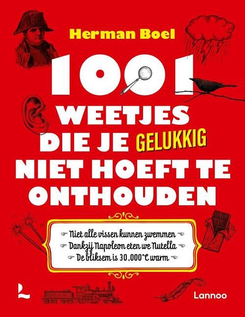 Foto van 1001 weetjes die je gelukkig niet hoeft te onthouden - herman boel - paperback (9789401485739)