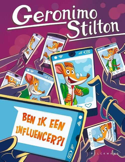 Foto van Ben ik een influencer?! - geronimo stilton - hardcover (9789464019230)