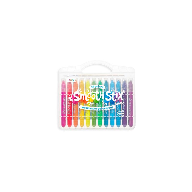Foto van Ooly - smooth stix watercolor gel crayons big set