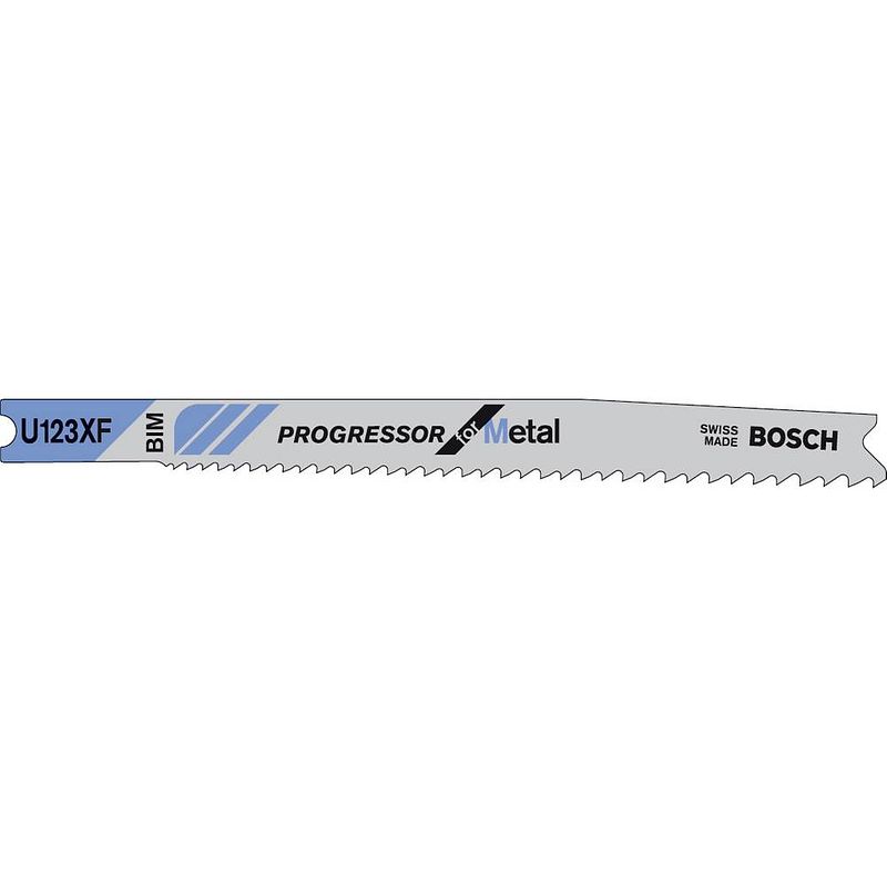 Foto van Bosch accessories 2609256770 decoupeerzaagblad hss, u 123 xf 2 stuk(s)