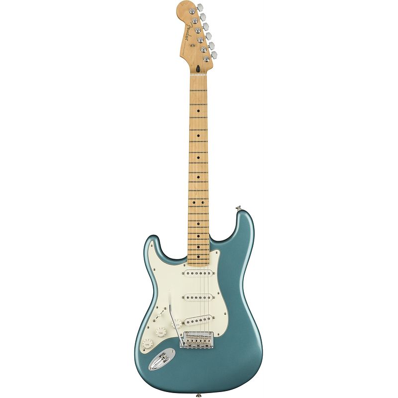 Foto van Fender player stratocaster lh tidepool mn