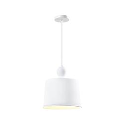 Foto van Quvio hanglamp rond wit - quv5148l-white