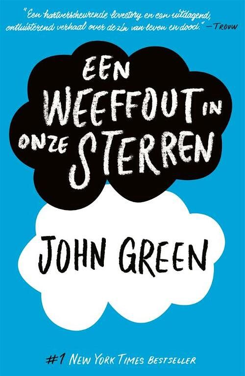 Foto van Een weeffout in onze sterren - john green - paperback (9789025775759)