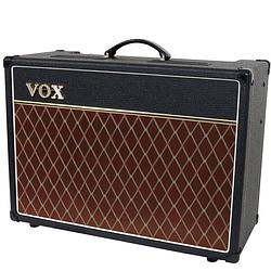 Foto van Vox ac15c1 custom 15w 1x12 inch buizen gitaarversterker combo