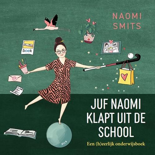 Foto van Juf naomi klapt uit de school - naomi smits - paperback (9789493209190)