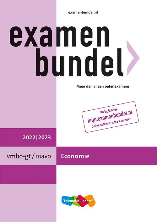 Foto van Examenbundel vmbo-gt/mavo economie 2022/2023 - p.m. leideritz - paperback (9789006639636)