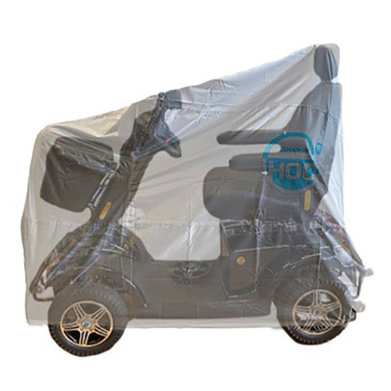 Foto van Cuhoc topkwaliteit scootmobiel hoes - l - waterdicht - 220x95x110cm - diamond label scootmobielhoes