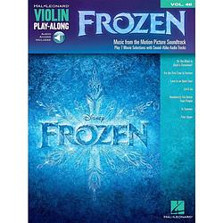 Foto van Hal leonard - violin play-along volume 48: frozen