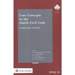 Foto van Core concepts in the dutch civil code -