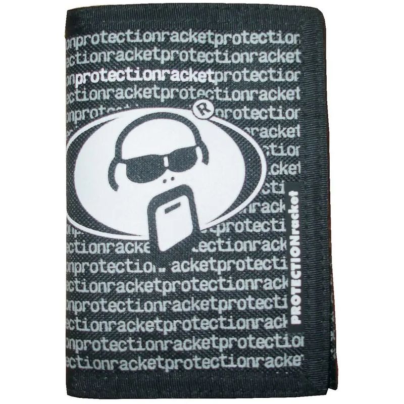 Foto van Protection racket 9263-30 wallet black & white portemonnee