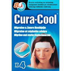 Foto van Cura-cool migraine & zware hoofdpijn gelstrips