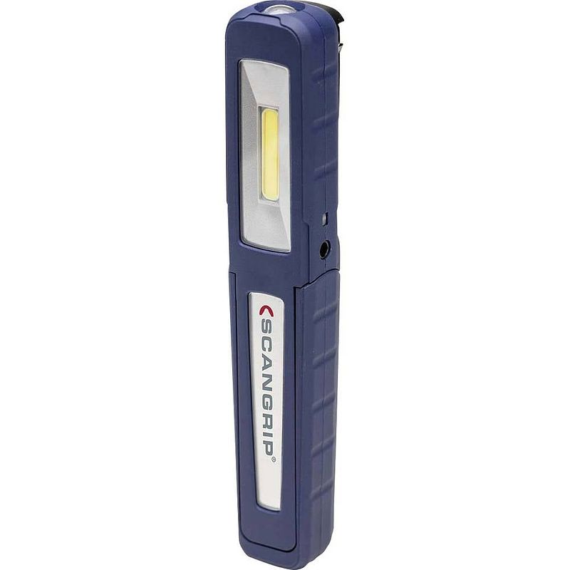 Foto van Scangrip 03.5420 unipen penlight werkt op een accu led 155 mm blauw