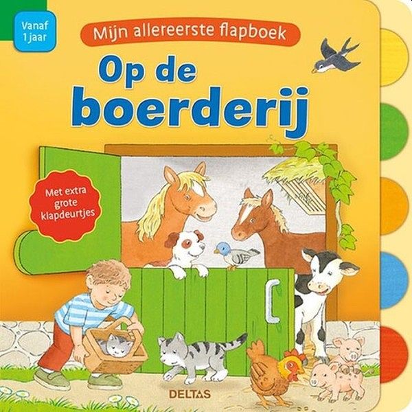 Foto van Mijn allereerste flapboek op de boerderij