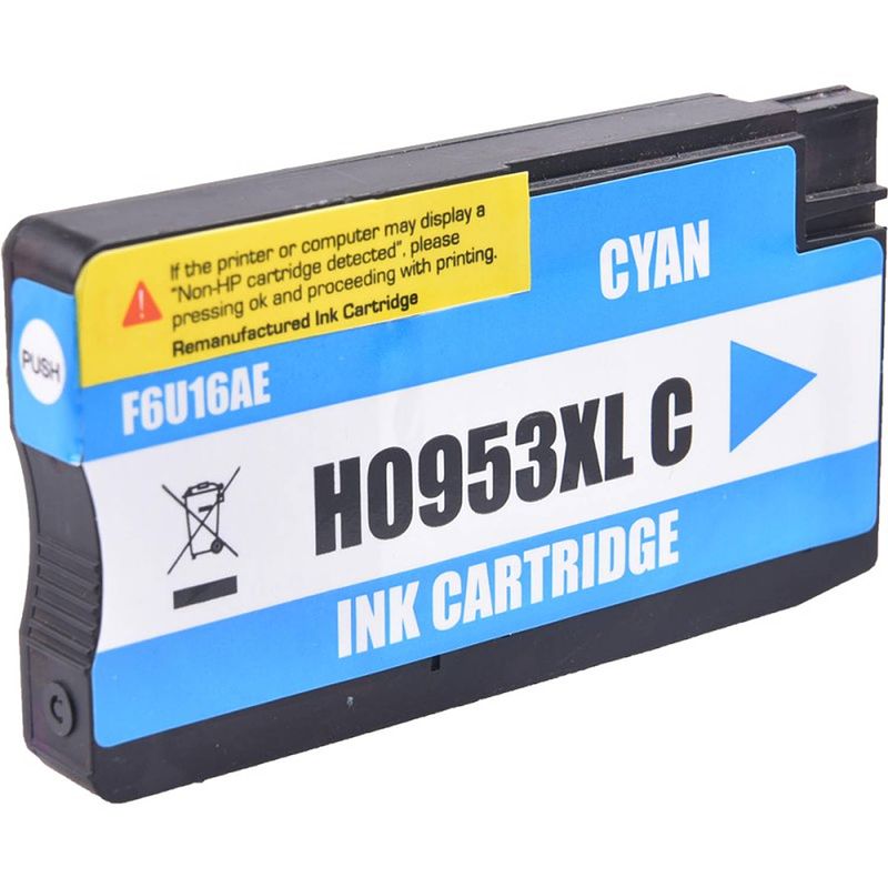 Foto van Flwr hp 953xl cyaan cartridge